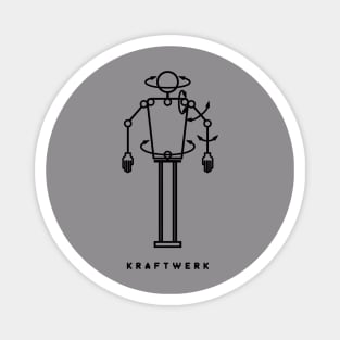 Vintage Kraftwerk Robot Magnet